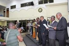 Induction of Prof Anthony Apeke Adimado