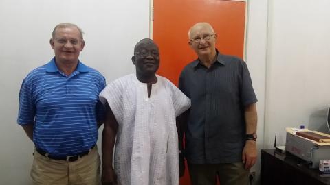 An Alumnus Visits the Department